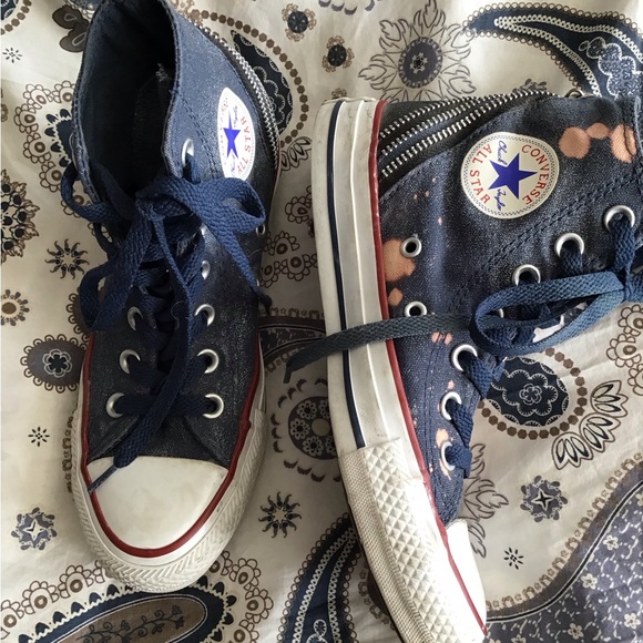 Womens Converse Hightop Runners - Picture 3 of 5